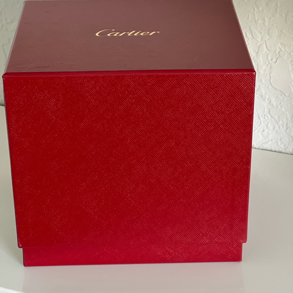 Cartier Authentic Watch Box and Booklets